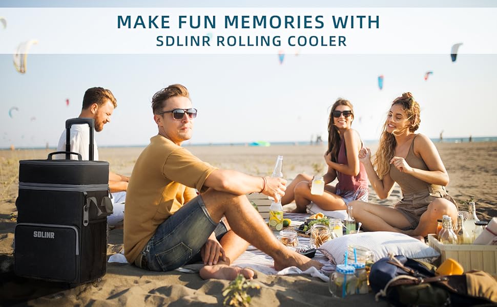 rolling cooler bag