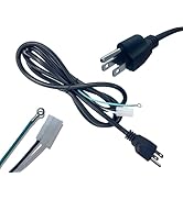 Meatender 6 ft Power Cord Replacement Part for Traeger, Pit Boss, Camp Chef, Z-Grill and Other Pe...
