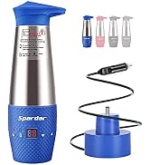 12V Car Kettle Boiler,Spardar Portable Electric Heater Cup,Travel Kettle Fast Water Boiler & Heat...