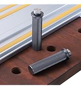 2PCS 20mm Bench Dogs, Aluminum Alloy Workbench Dogs Stops for MFT Tables, Woodworking & DIY Proje...