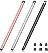 YITIAOXIAOYU 3 PCS Stylus Pen for Touchscreen,2-in-1 High Precision Stylus,Stylus Pen for iPad/iP...