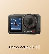 DJI Osmo Action 5 Pro Essential Combo, Waterproof Action Camera with 1/1.3" Sensor, 4K/120fps Vid...