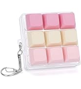 FunisFun 9-in-1 Mechanical Keyboard Clicker Keychain with Clicky Sound | Portable Sensory Stress ...