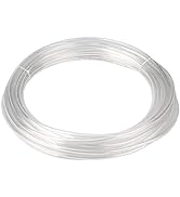 Quickun Pneumatic Tubing 6mm x 4mm PU Polyurethane Tube Air Hose Line for Air Compressor Fitting ...