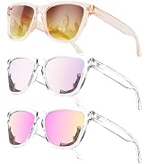 QALLY Sunglasses-women Polarized Sunglasses-womens: Trendy Sun Glasses polarized UV400 Protection...