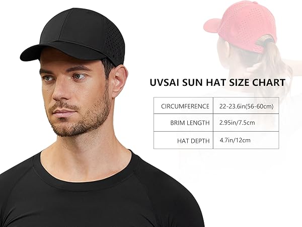 Men's white baseball cap