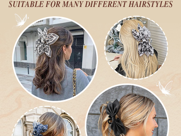 claw clips hair clip for women teen bows for girls hair claw clips butterfly clips flower clips