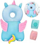 Toddler Baby Head Protection & Baby Knee Pads for Crawling and Walking, Babies Head Safety Pad Cu...