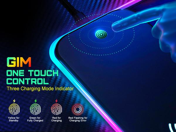 rgb gaming mouse pad