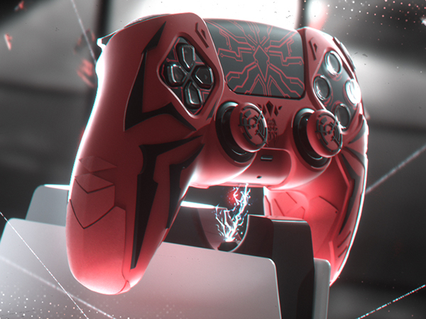 PlayVital Cyber Spider Design Edition Silicone Cover