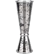 Jigger for Bartending, Cocktail Jigger 2 oz 1 oz with Measurements Inside, 304 Stainless Steel Ji...