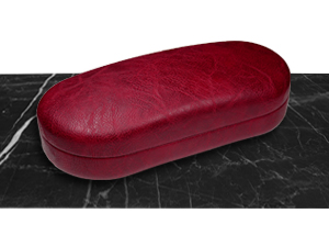 AS87 Large Hard eyeglass case Burgundt sunglass case soft glasses case