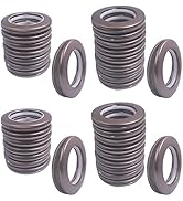32 Pack Curtain Grommet, Inner Diameter 1-9/16"(40mm) Curtain Eyelet Rings Roman Ring Grommet Cur...