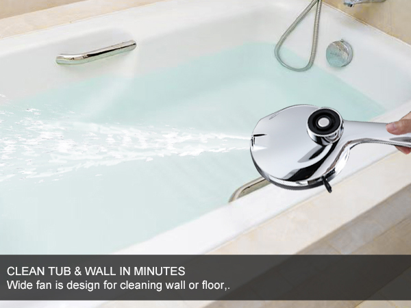 shower head with sprays