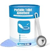 Poesie 25 or 50 Packets 2.2lb Poo Urine Powder for Camping Outdoor Recreation Portable Toilet Abs...
