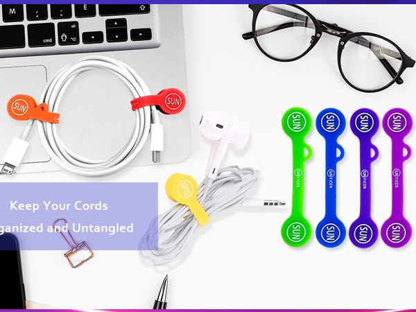 magnetic cable clips cord organizer
