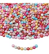 XIANNVXI 3500Pcs Colorful Letter Beads for Friendship Bracelets A to Z Alphabet Beads for Friends...