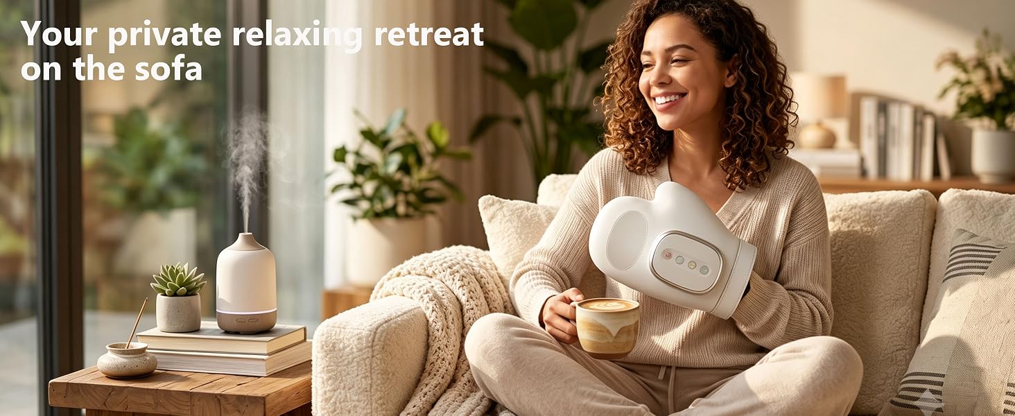 Your private relaxing retreat on the sofa