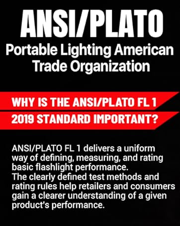 ANSI/ PLATO Portable lighting American Trade Organization