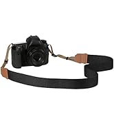 MoKo Camera Strap, Cotton Woven Camera Strap, Adjustable Universal Neck & Shoulder Strap for Digi...