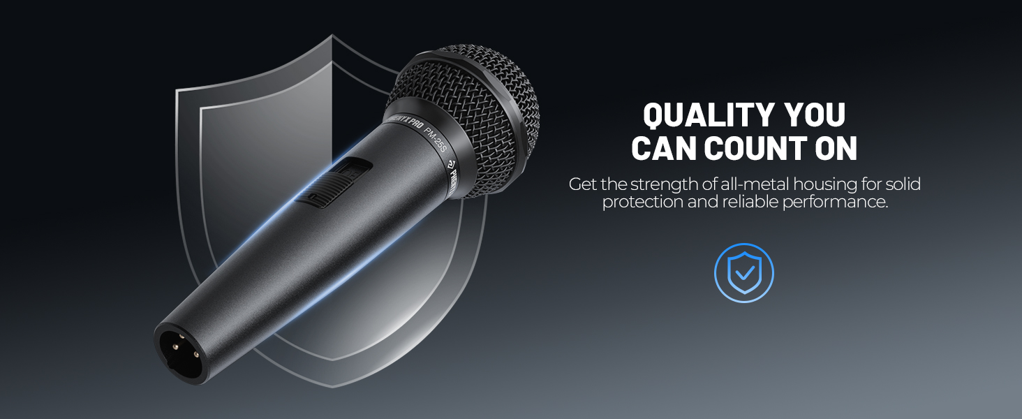 Phenyx Pro Dynamic Vocal Microphone PM-25S