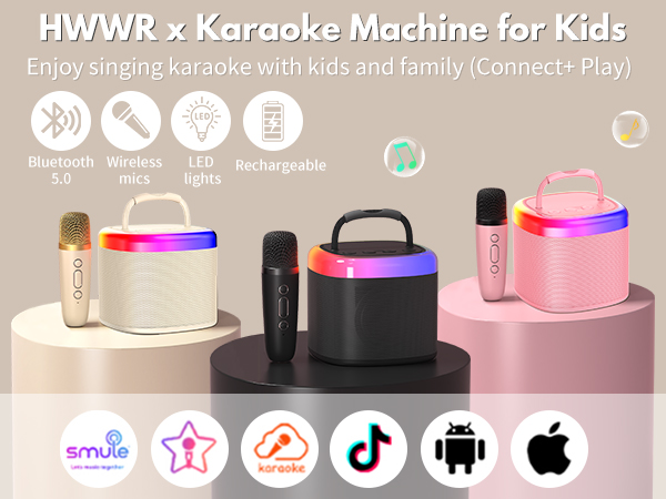mini karaoke machine
