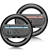 Steering Wheels for Nintendo Switch 2 (2025) Mario Kart World & 8 Deluxe Racing Games, 2 Pack Rac...