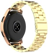 PINHEN Watch Strap Stainless Steel Bracelet Replacement Wristband for Men Women Watch Bands 16mm ...
