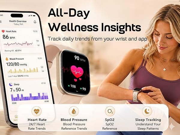 fitness watch for men women