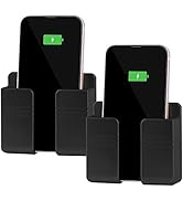 CEI&BPY 2Pcs Phone Holder Wall Mounted, Phone Stand with Self Adhesive. Phone Holder for RV Charg...