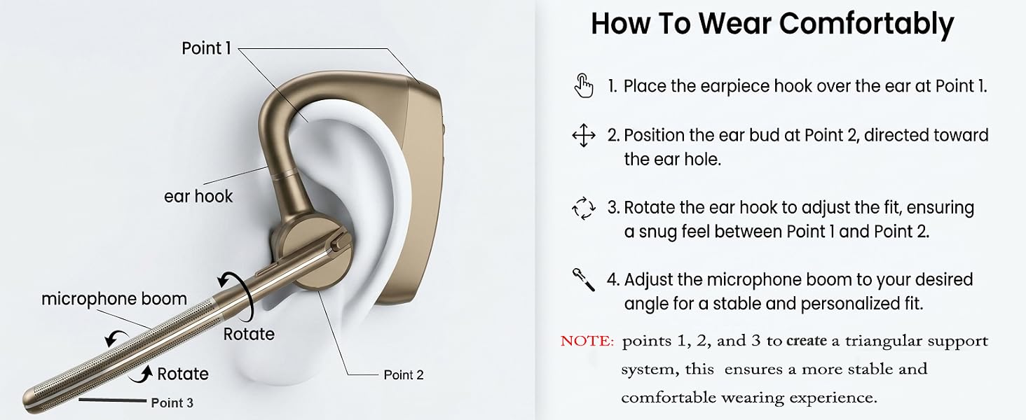 noise cancelling single bluetooth headset