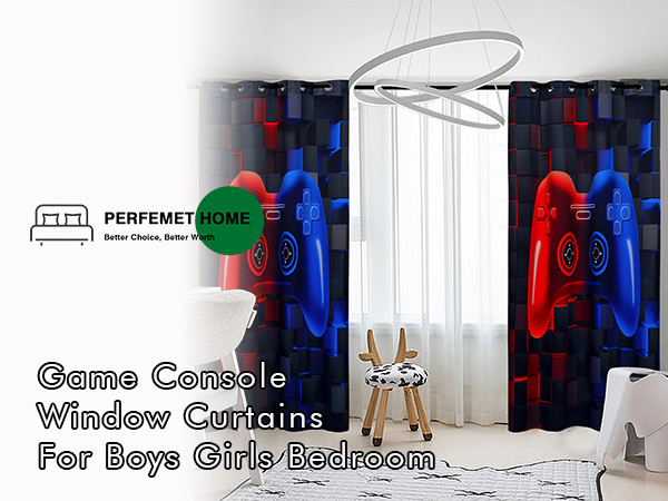 boys bedroom curtain