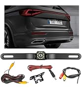 Backup Camera for Car,Ultra HD Reverse Camera with 12 Led,150°Wide View Angel Car Rear Camera,Uni...