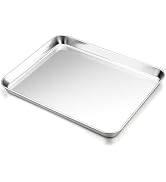 P&P CHEF 16 Inch Baking Cookie Sheet, Oven Pan Tray Stainless Steel Sheet Pan for Kitchen, Oven B...