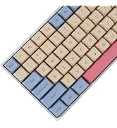 YMDK PBT Keycaps ZDA Similar to XDA Keycap Dye Sub for MX Keyboard 104 87 GK61 96 84 GK64 68 Key ...