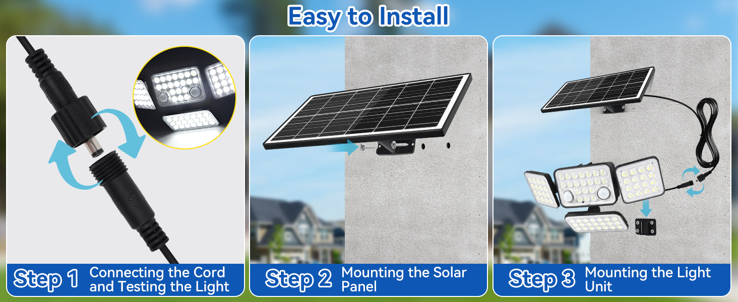 outdoor solar lights for house