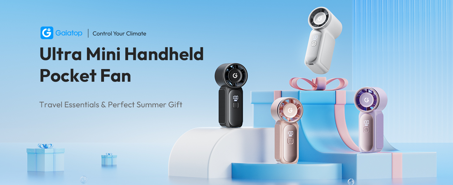mini handheld portable fan