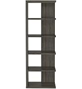 Donext 6-Tier Open Bookcase and Bookshelf, Freestanding Display Storage Shelves Tall Bookcase for...