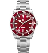 watchdives WD7922 BB54 Mens Watch, VH31 Sweep Second Quartz Watches 37mm Sapphire Crystal Luxury ...