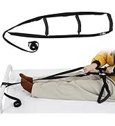 KkaFFe Bed Ladder Assist with 3 Handle Grips,Sit Up & Pull Up Assistive Device with Handles,Adjus...
