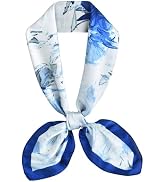 Rcrawica Large Silk Feeling Hair Scarf Bandanas for Women Elegant Silky Satin Neck Scarves 35inch...