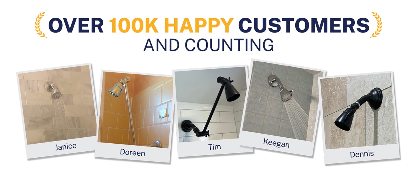 Flow Rate - 2 Inch Shower Head