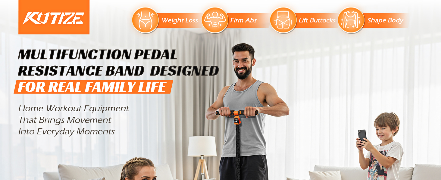 home gym arm and waist training pedal band