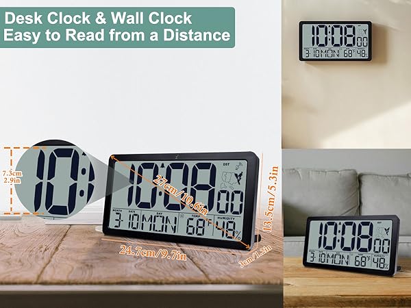 10.5-inch digital display