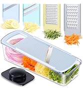 Geedel Professional Mandoline Slicer for Kitchen, Multi Purpose Vegetable Slicer Cutter, Vegetabl...