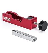 PQY Universal Spark Plug Gap Tool with Feeler Gauge for Most 10mm 12mm 14mm 16mm Spark Plugs Red