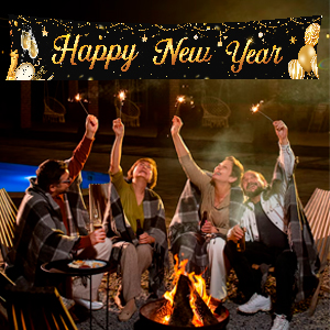happy new year large outdoor banner