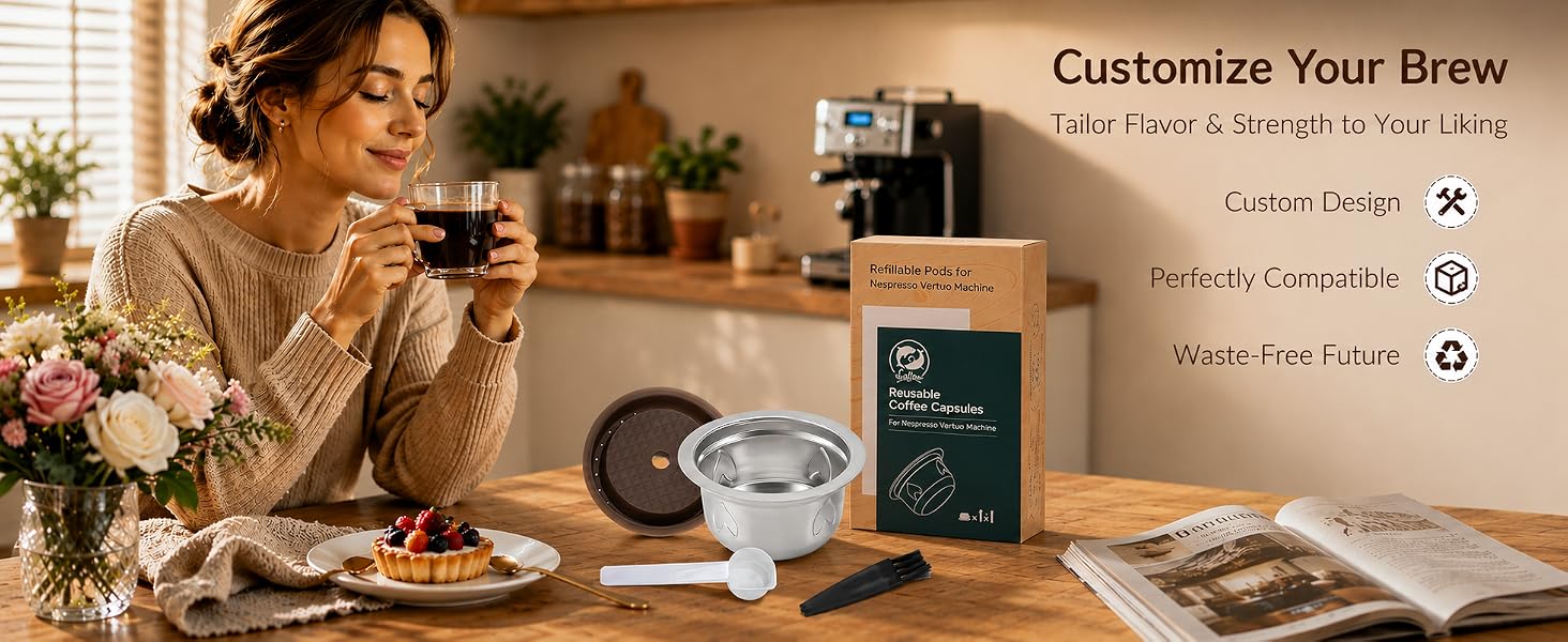 Refillable Coffee Capsule