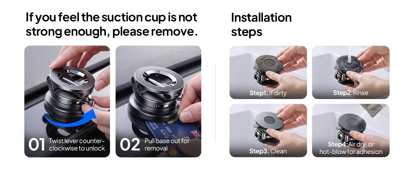 magnetic phone holder for car