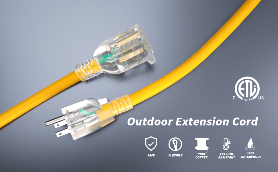 outdoor extension cord